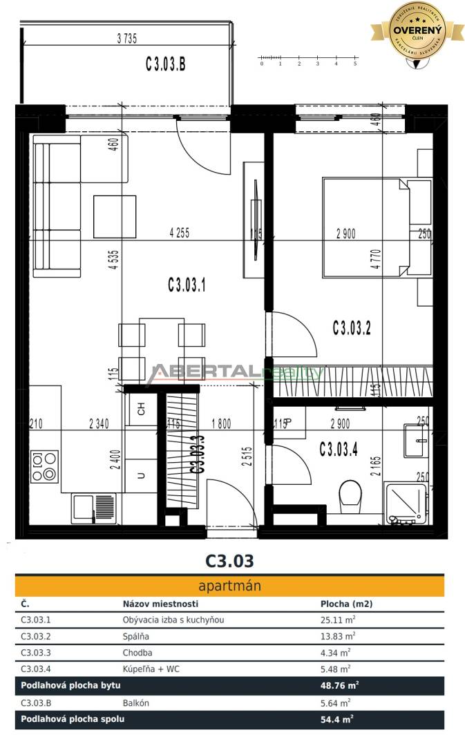 Rent One bedroom apartment, One bedroom apartment, Broskyňová, Senec,