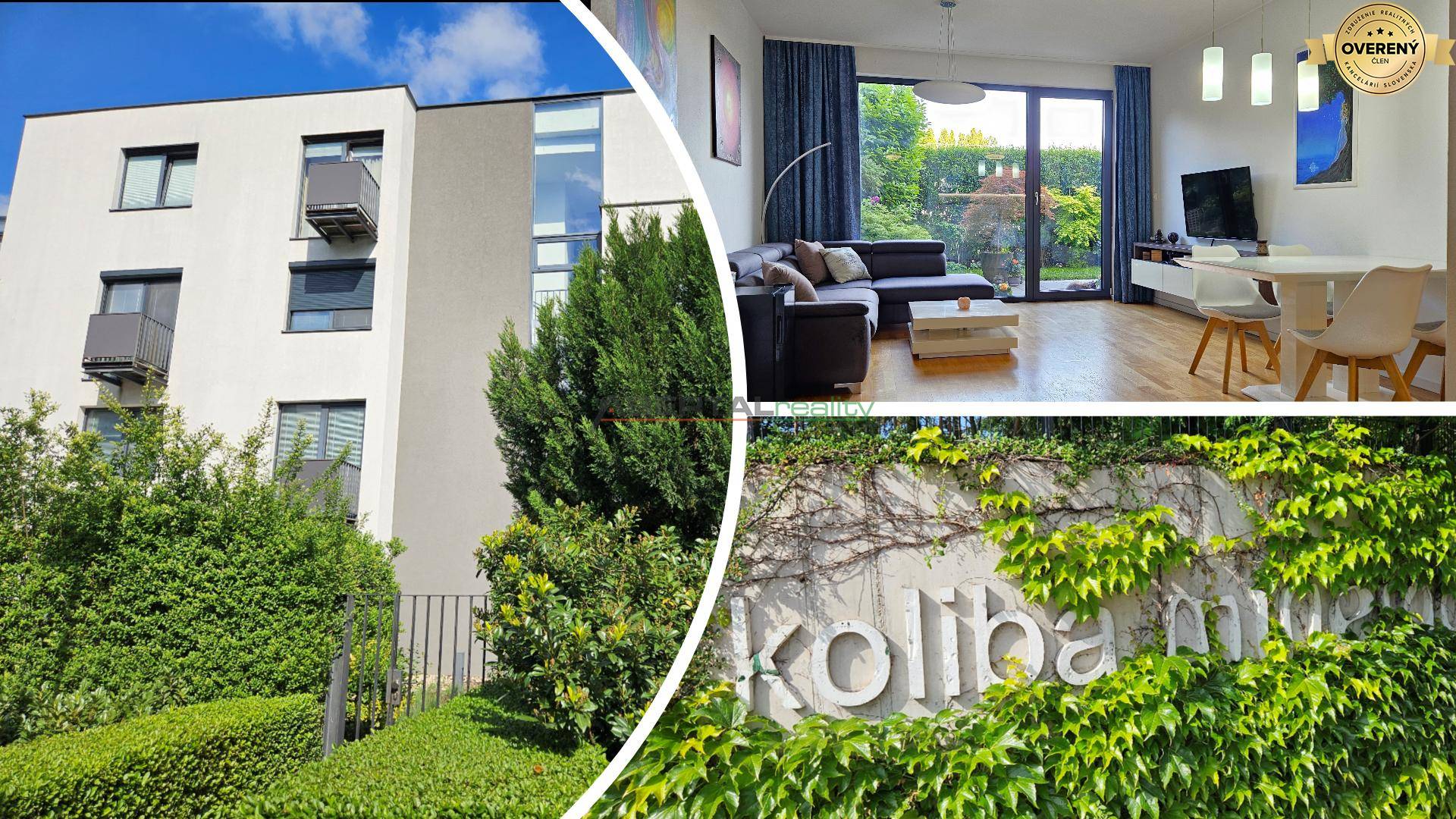Modern 3-Room Apartment with Garden in Koliba, Bratislava