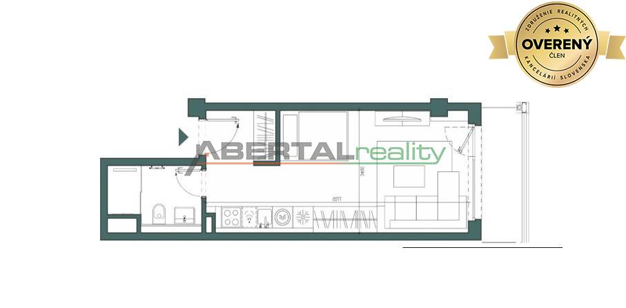 Rent Studio, Studio, Rožňavská, Bratislava - Nové Mesto, Slovakia