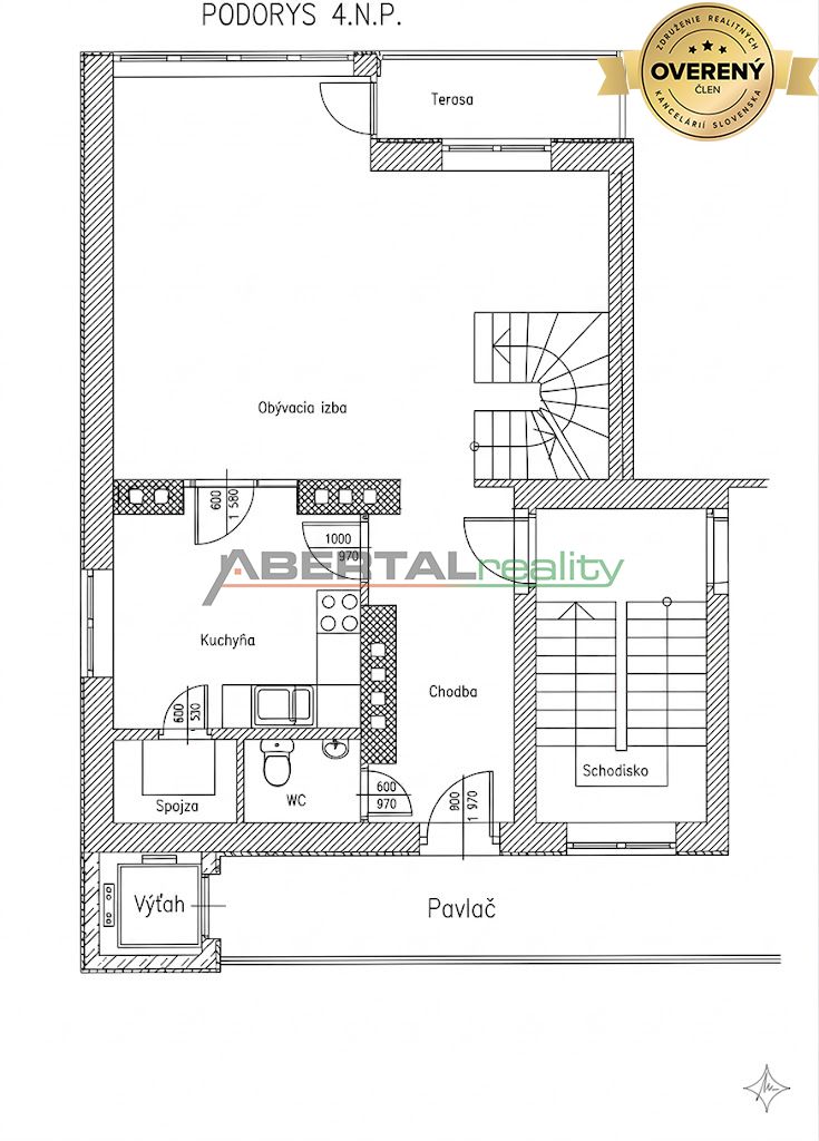 Rent Three bedroom apartment, Three bedroom apartment, Kvetná, Bratisl