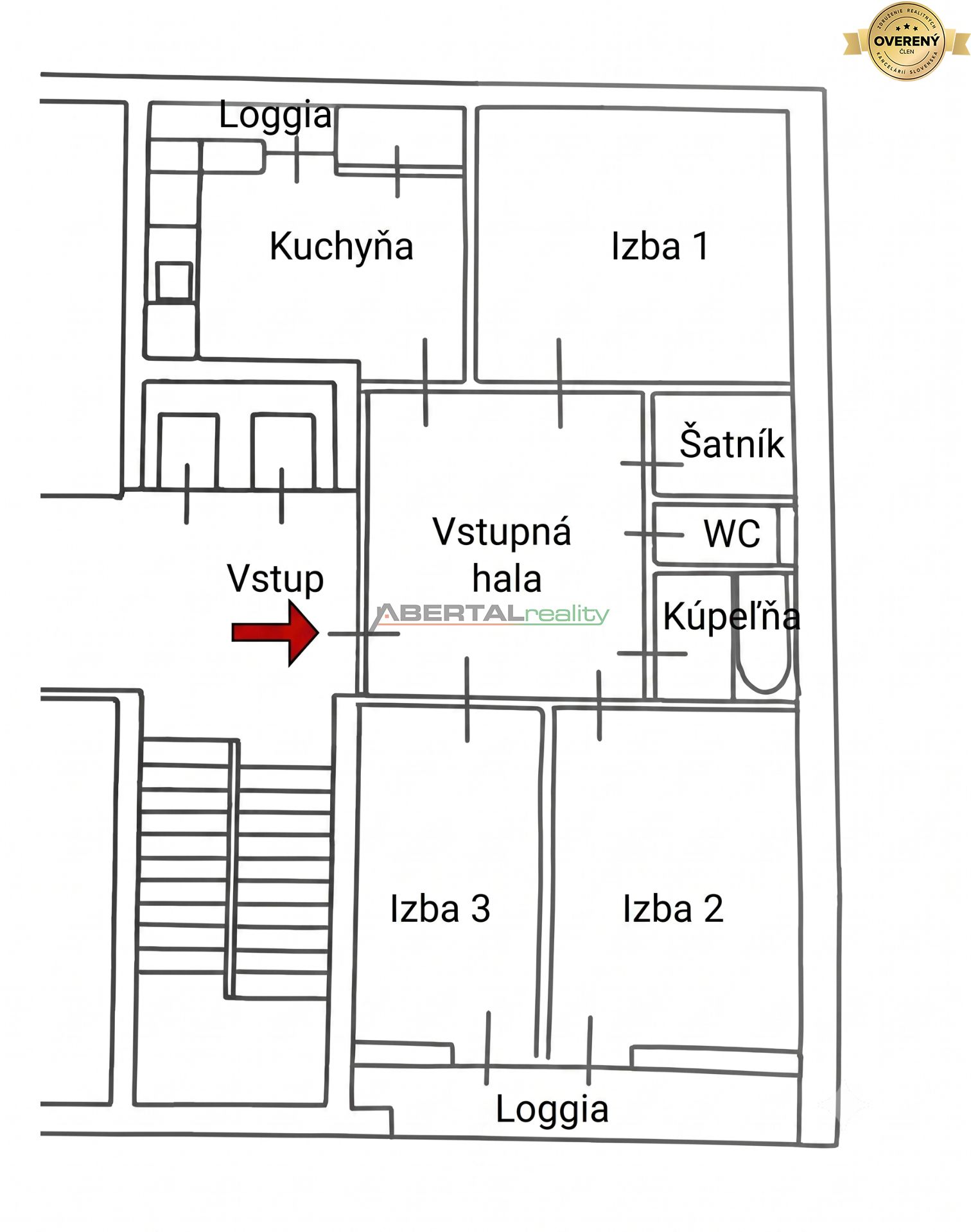 Rent Two bedroom apartment, Two bedroom apartment, Puškinova, Košice -
