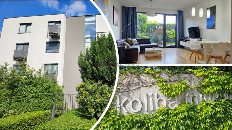 Modern 3-Room Apartment with Garden in Koliba, Bratislava